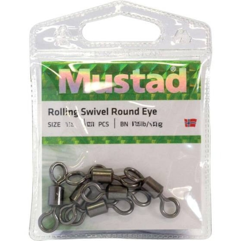 Mustad Rolling Swivel
