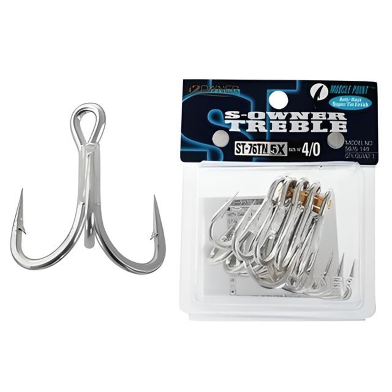 Owner St-76 Treble Hooks