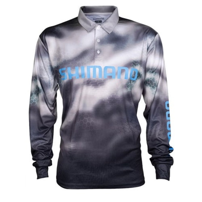 Shimano Shirt Technical Sub Charcoal Camo