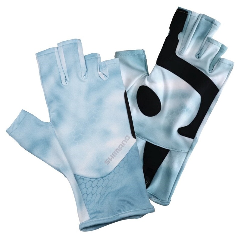Shimano Sun Gloves Sky Tech Camo