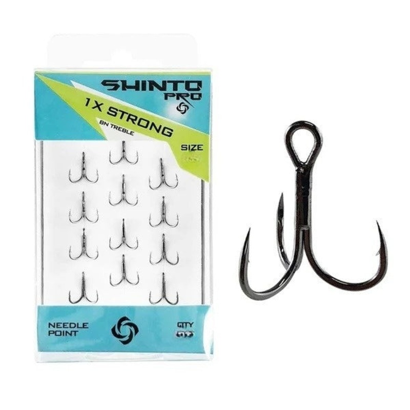 Shinto Pro 1x Strong Treble Hooks >