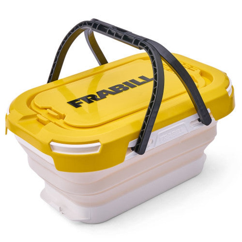 Frabill Collapsible Bait Bucket With Included Aerator