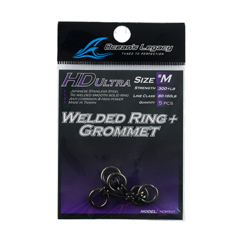 Ocean's Legacy Stainless Steel Hd Ultra Welded Ring & Grommet