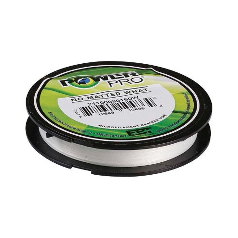Power Pro Braided Fishing Line White 300yd ><