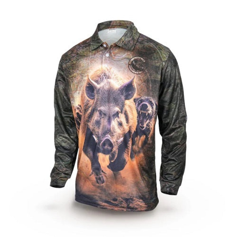 Samaki Shirt Wild Boar Kids