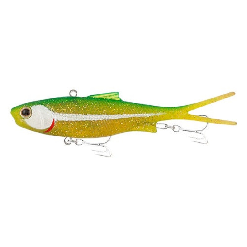 Samaki Vibelicious Fork 125mm 30gm Soft Vibe Lure ><^