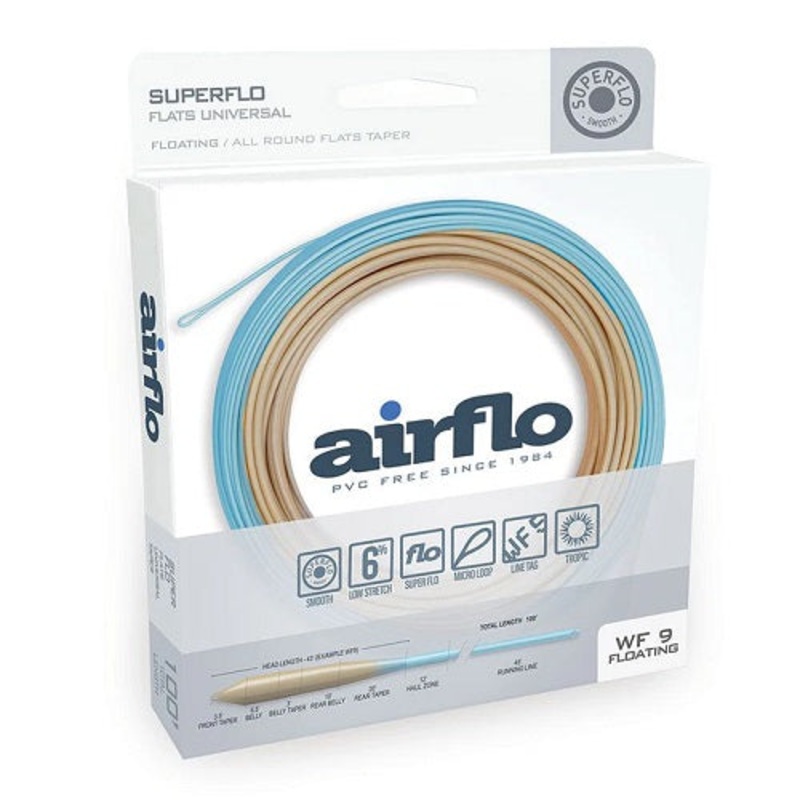 Airflo Super Flo Flats Universal Taper Fly Line