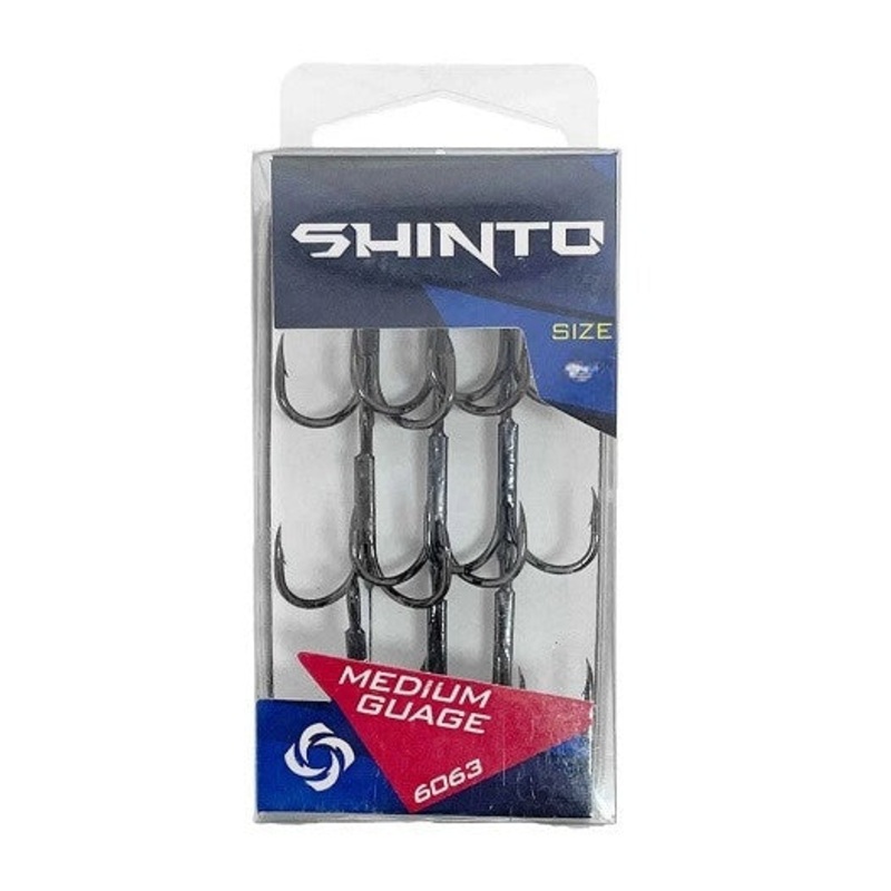 Shinto 6063 Treble Hooks >^