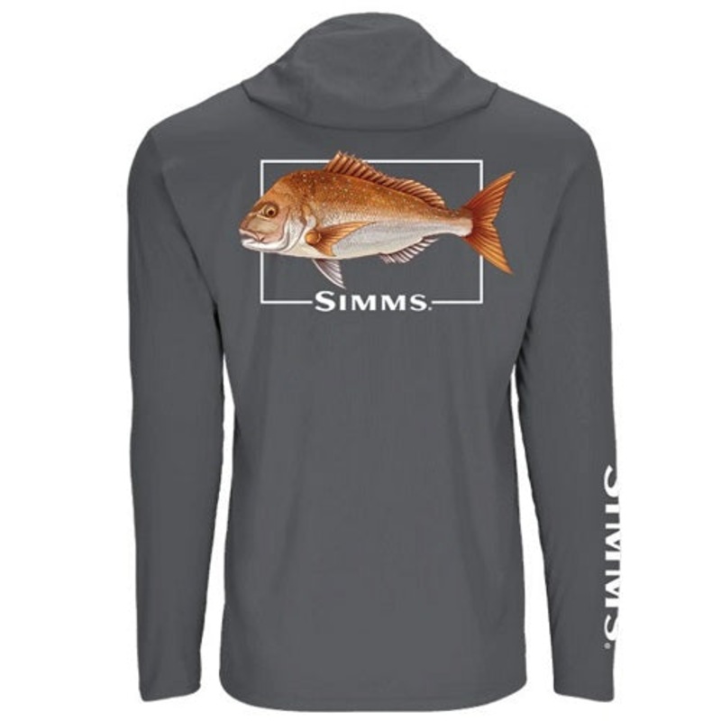 Simms Graphic Solartech Hoody Snapper