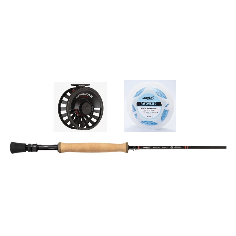 Airflo Atom Salt Fly Combo Behemoth - Intermediate Line 8wt >