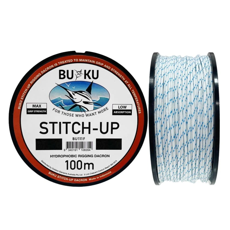 Buku Dacron Stitch Up Rigging Line 100m 50lb
