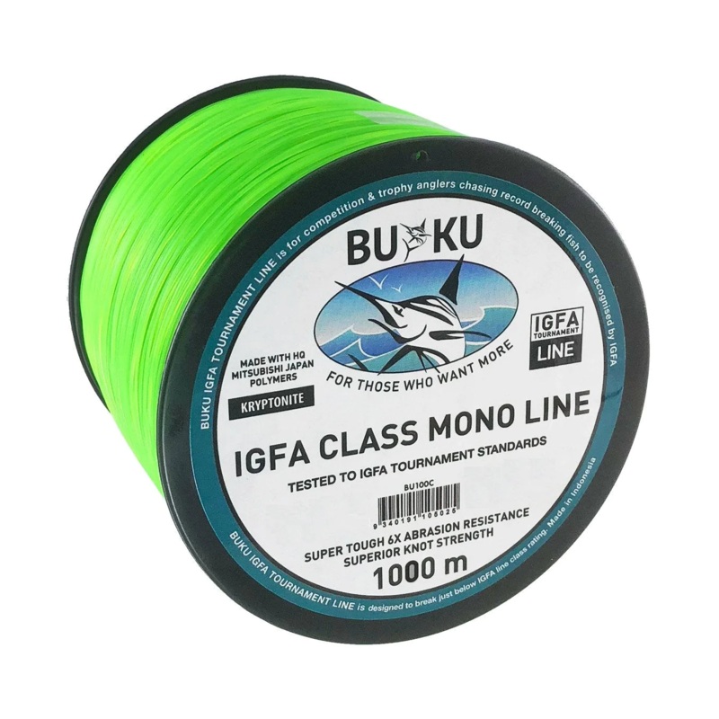 Buku Igfa Kryptonite Monofilament Fishing Line