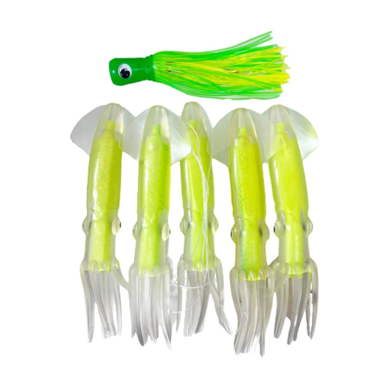 Buku Squid Daisy Chain 9'' W/pusher Teaser