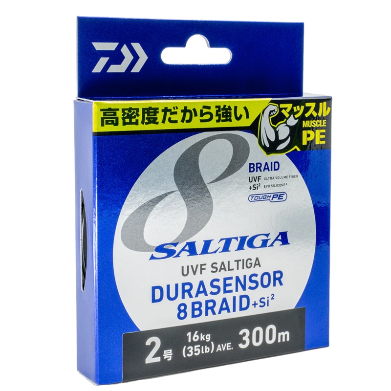 Daiwa Saltiga Durasensor 8 Braided Fishing Line Multi Colour >