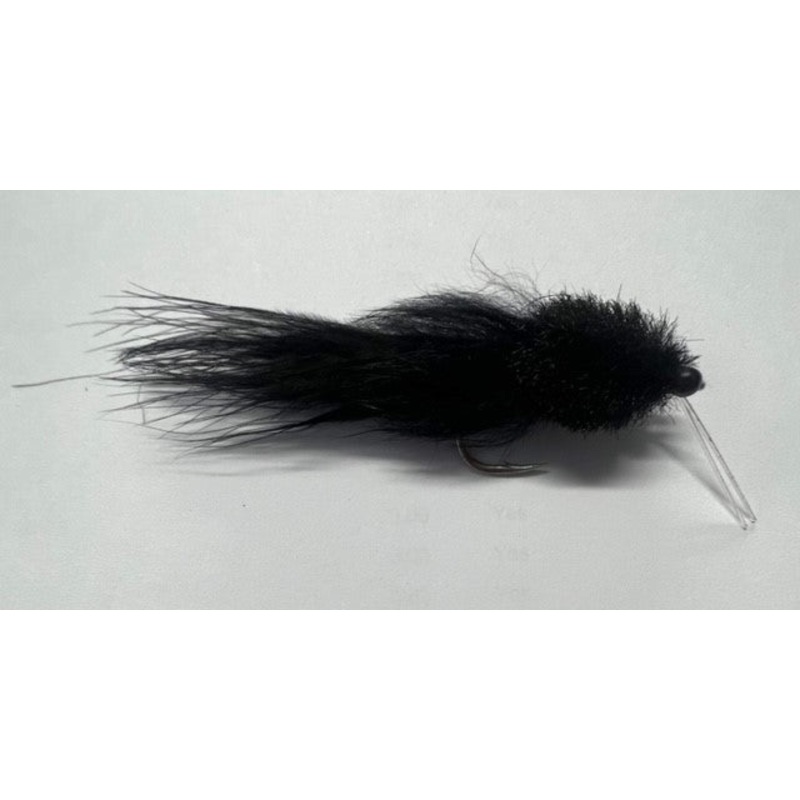 Fulling Mill Toad W/ Weed Guard Black Sz 2/0