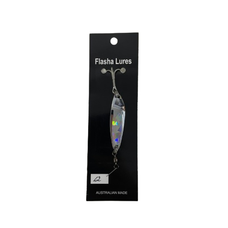 Flasha Spoon Prism Tape Metal Lure
