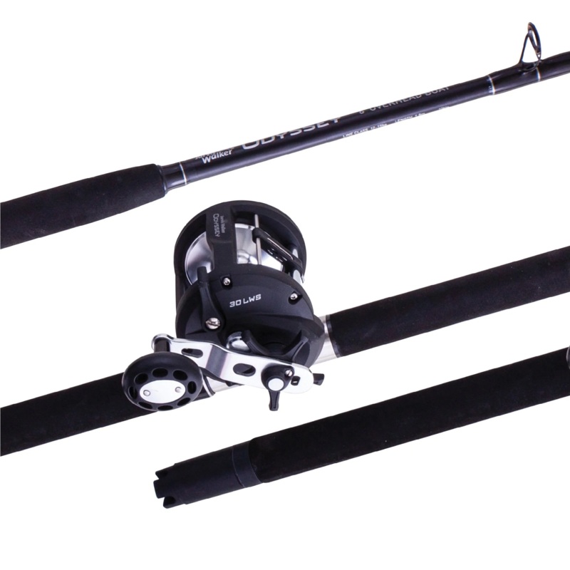 Jarvis Walker Combo Odyssey Overhead 30lws 6' Boat 12-15kg ><
