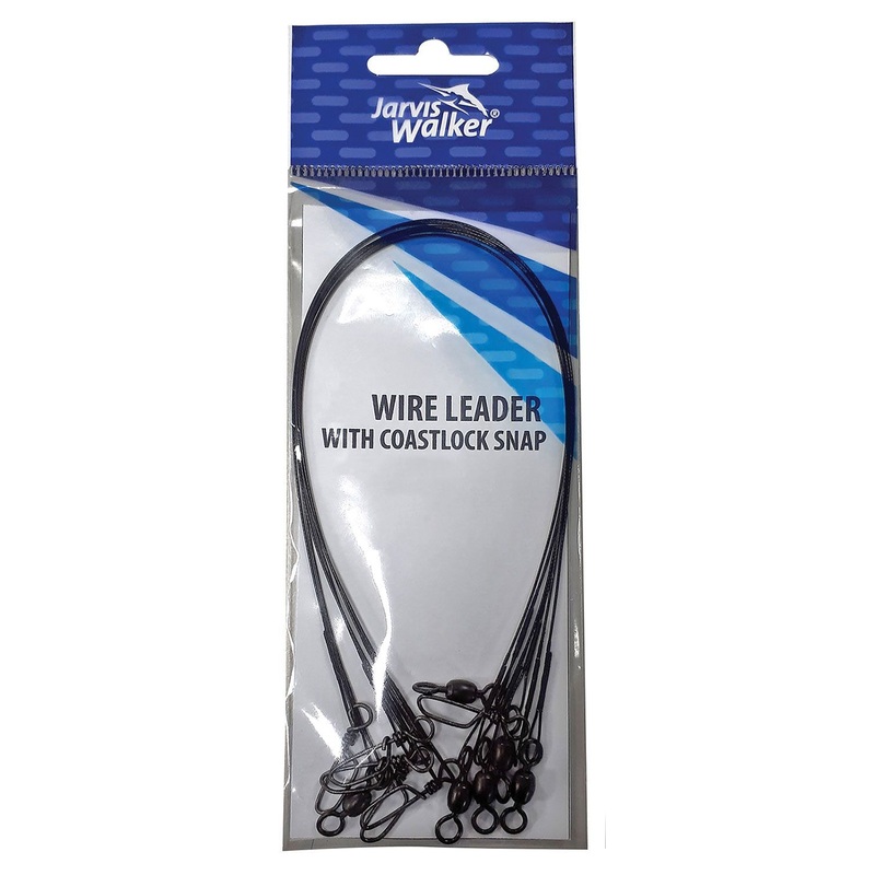 Jarvis Walker Wire Leader W/coastlock 12"