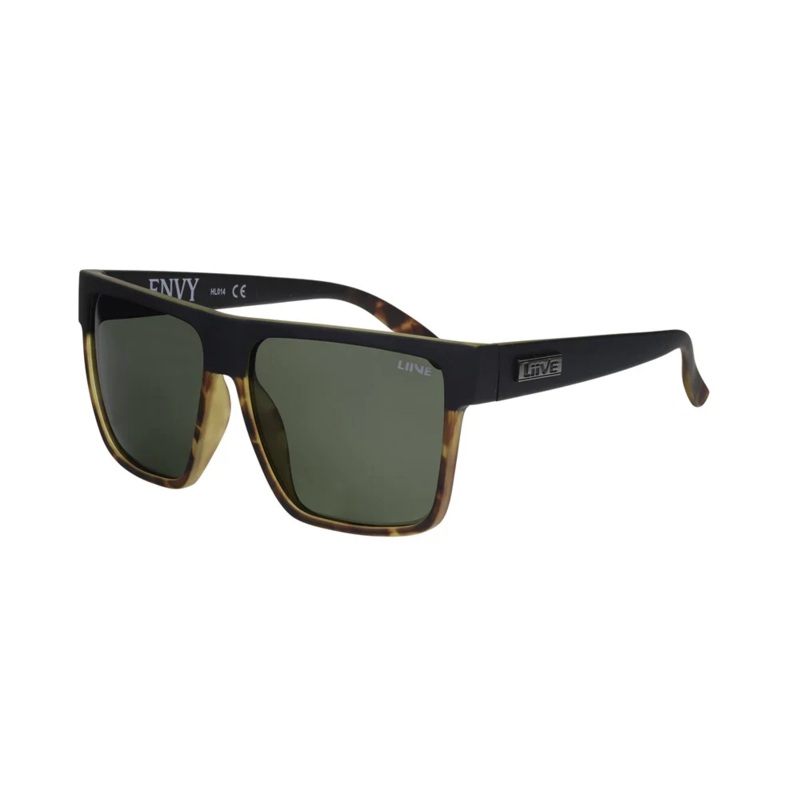 Liive Envy Polarised Sunglasses (matt Black Tort)