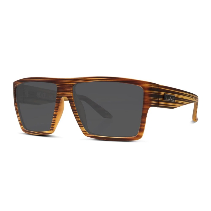 Liive Volt Polarised Sunglasses (black Woodgrain)
