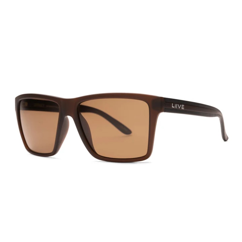 Liive X Sabotage X Polarised Sunglasses (matt Xtal Beer)