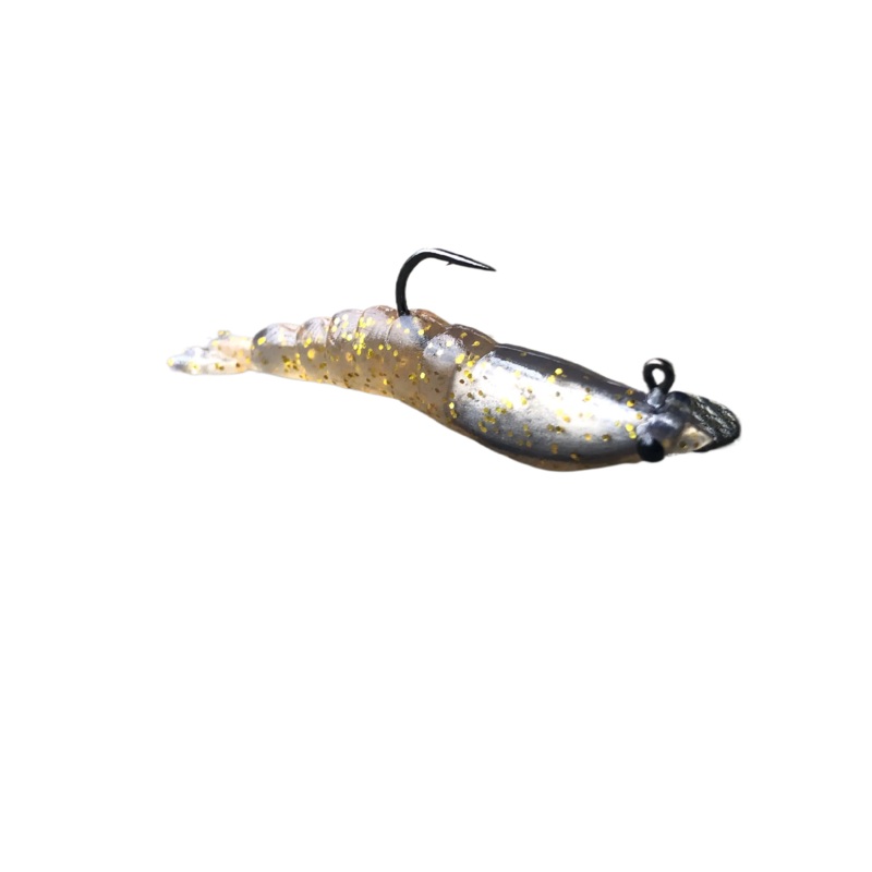 Mmd Soft Prawn 70mm Heavy Soft Plastic Lure ^