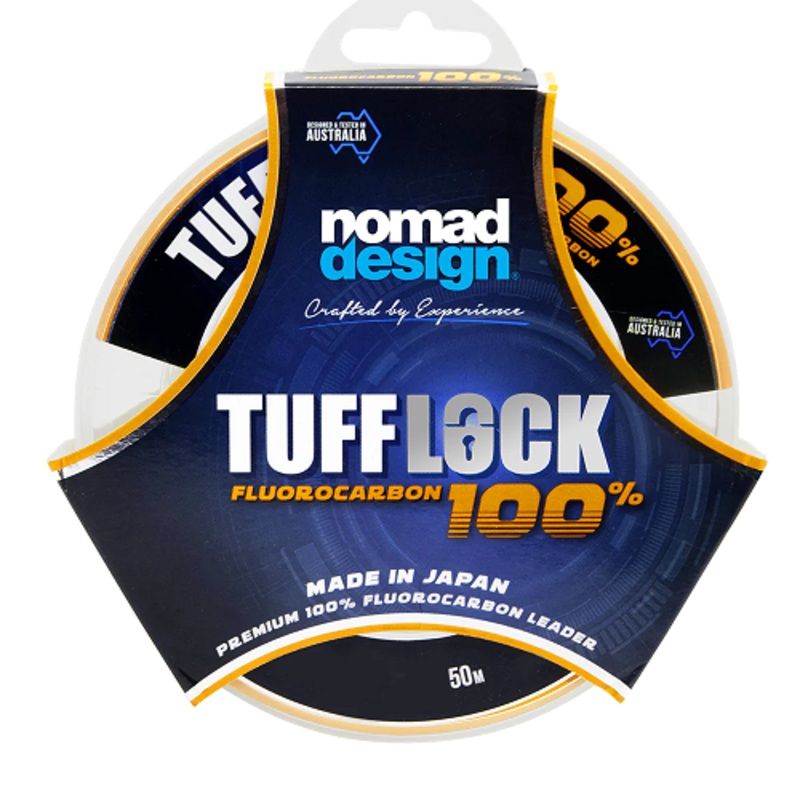 Nomad Tufflock 100% Fluorocarbon Fishing Leader >