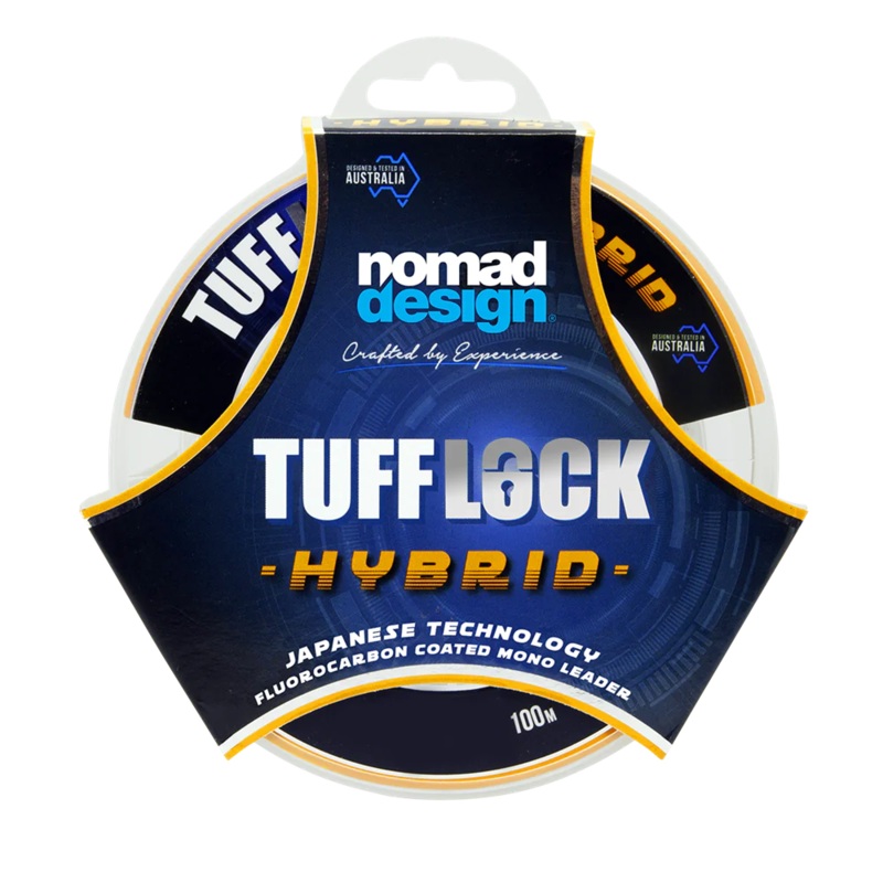 Nomad Tufflock Fluorocarbon Coated Hybrid Fishing Leader