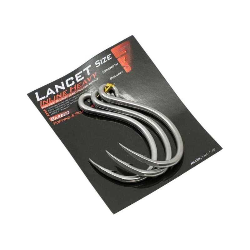 Ocean's Legacy Lancet Inline Heavy Barbed Hooks
