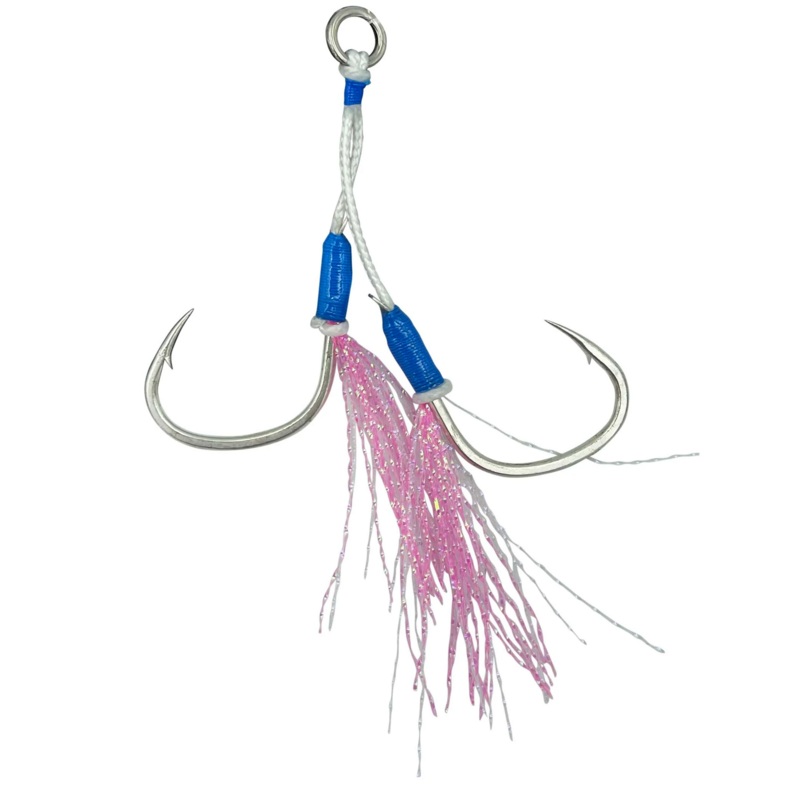 Ocean's Legacy Stinger Twin Assist Jig Hooks 3pk