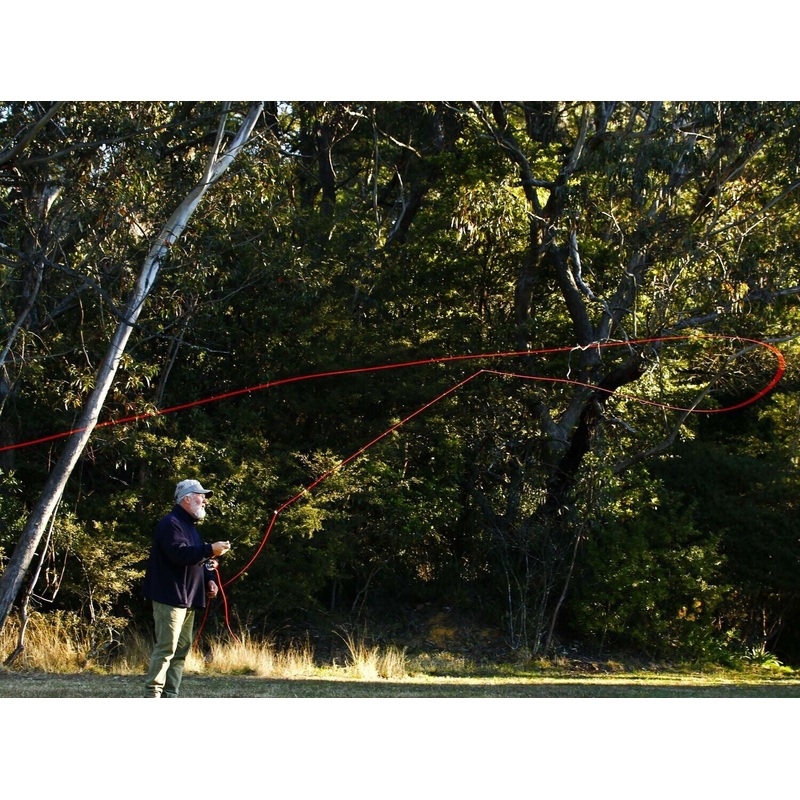 Peter Morse Orange Practice Fly Line