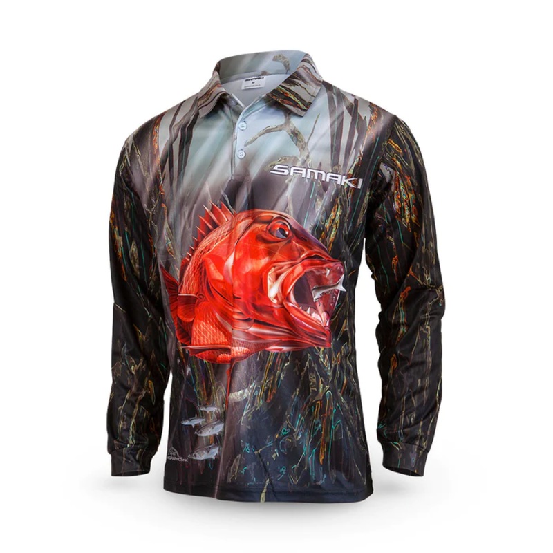 Samaki Shirt Mangrove Jack Kids