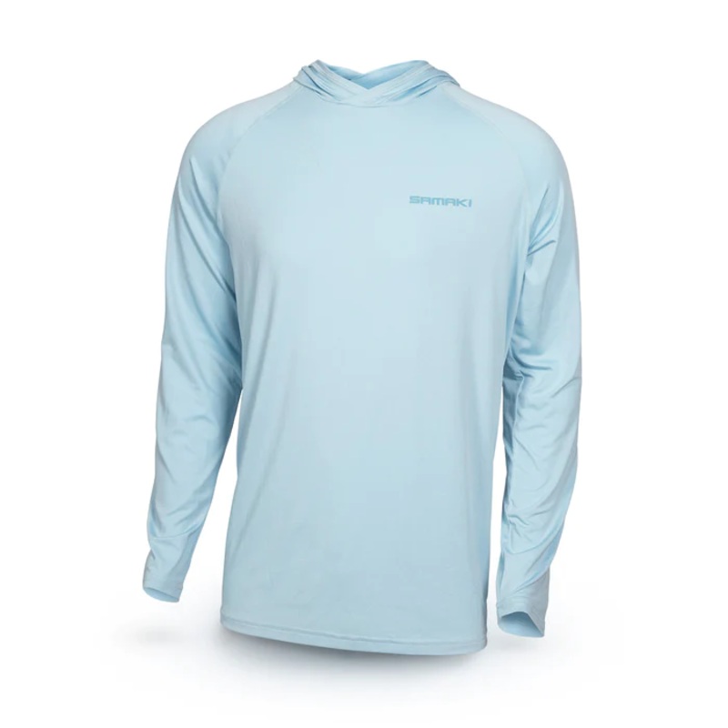 Samaki Shirt Stealth Long Sleeve Hooded Powder