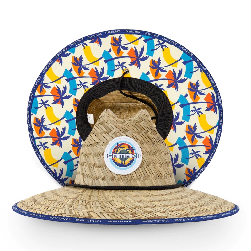 Samaki Straw Hat Adult Hazey Dayz
