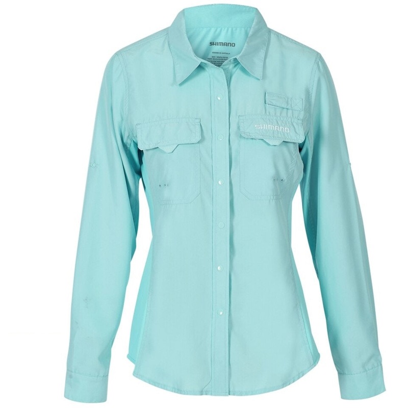 Shimano Shirt Vented Ladies Aqua