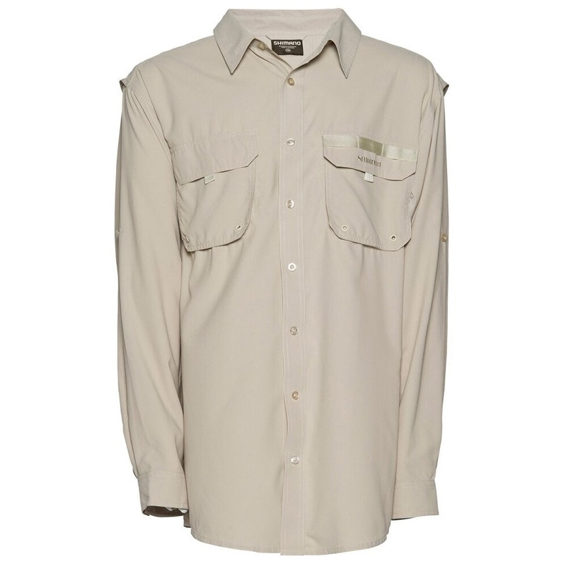 Shimano Shirt Vented Oatmeal