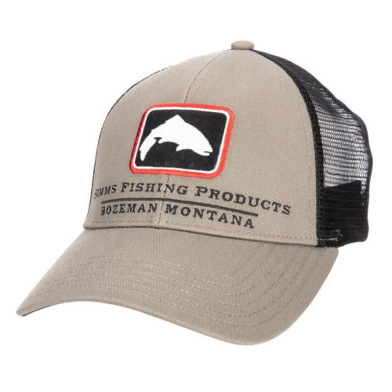 Simms Cap Trucker Trout Icon Tan >