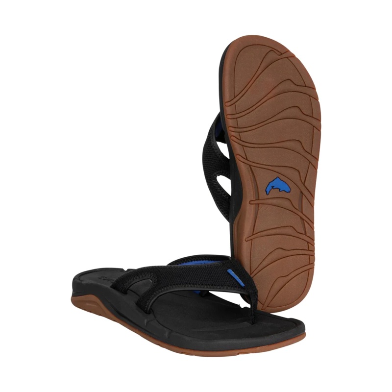 Simms Challenger Flip Flop Black