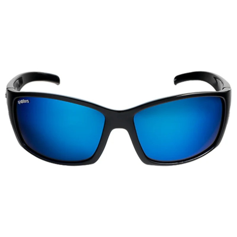 Spotters Fury Polarised Sunglasses (gloss Black Ice Blue)