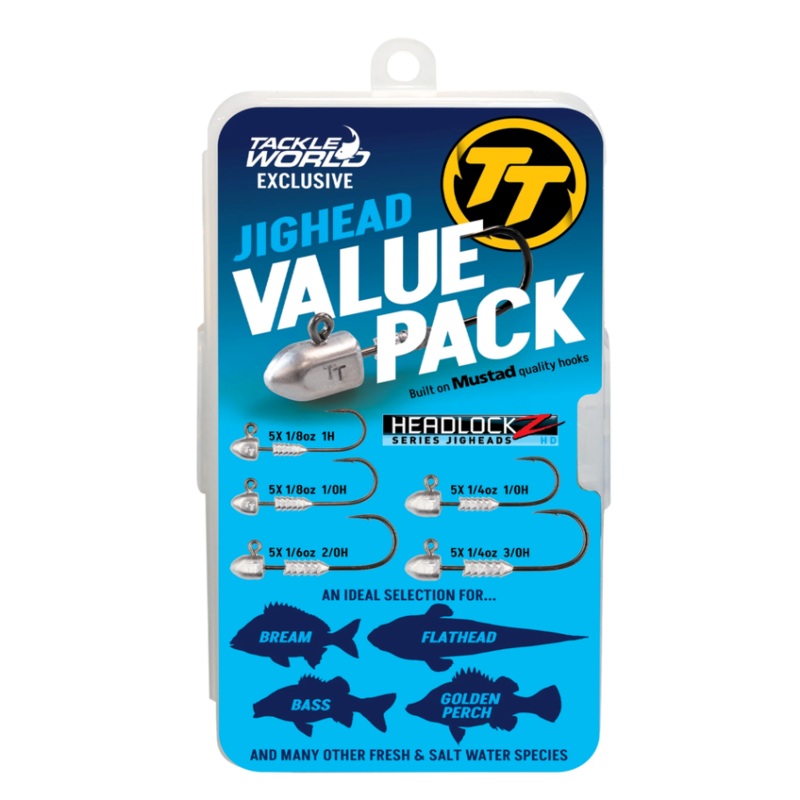 Tt Jighead Value Pack Blue Tackle World