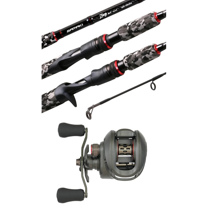 Samaki Zing Gen 3 Baitcast Combo ><