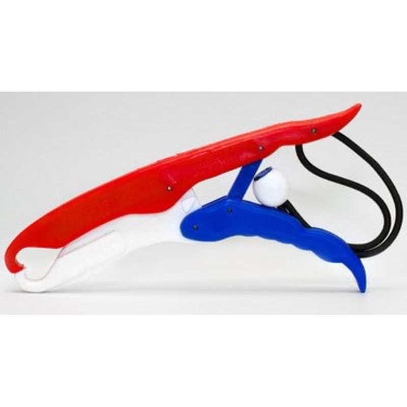 Fish Grip Red White and Blue