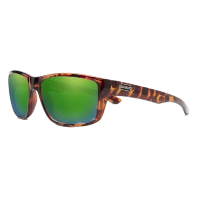Suncloud Mayor Tortoise + Polarized Green Mirror