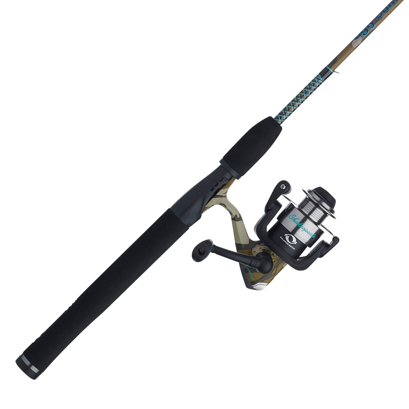 Ugly Stick Lady Camo Spinning Combo 6' M 30 SP