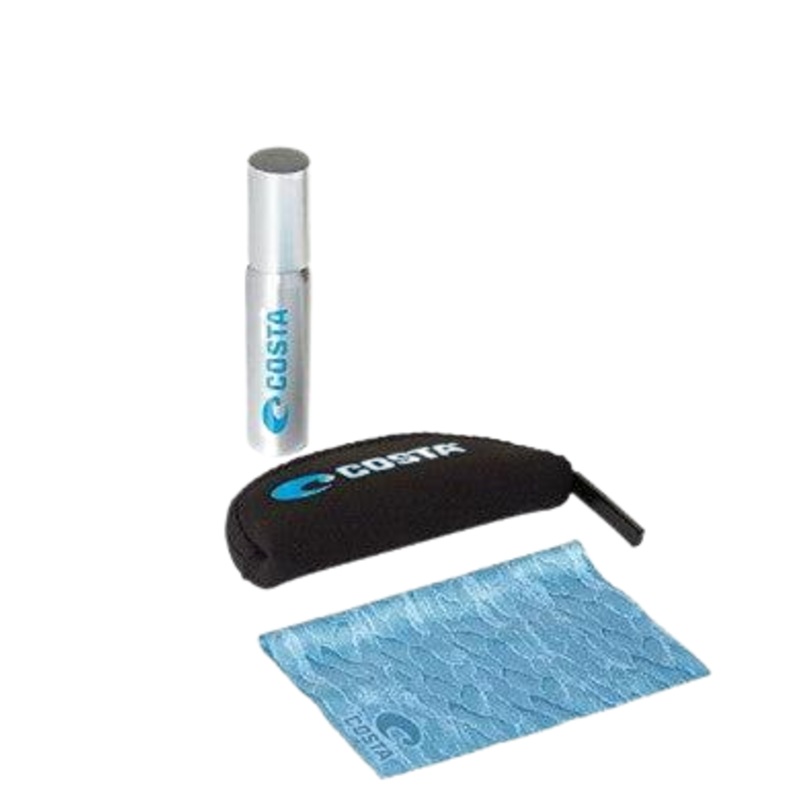 Costa CLEANING KIT-CLOTH/LIQUID/POUCH