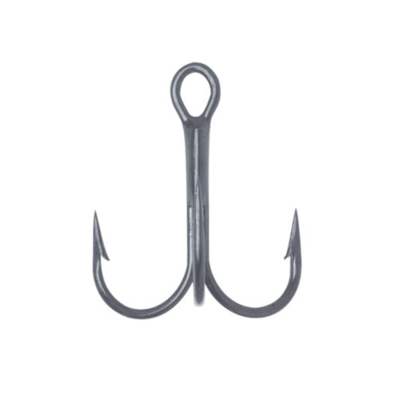 VMC Round Bend Treble Black Nickel