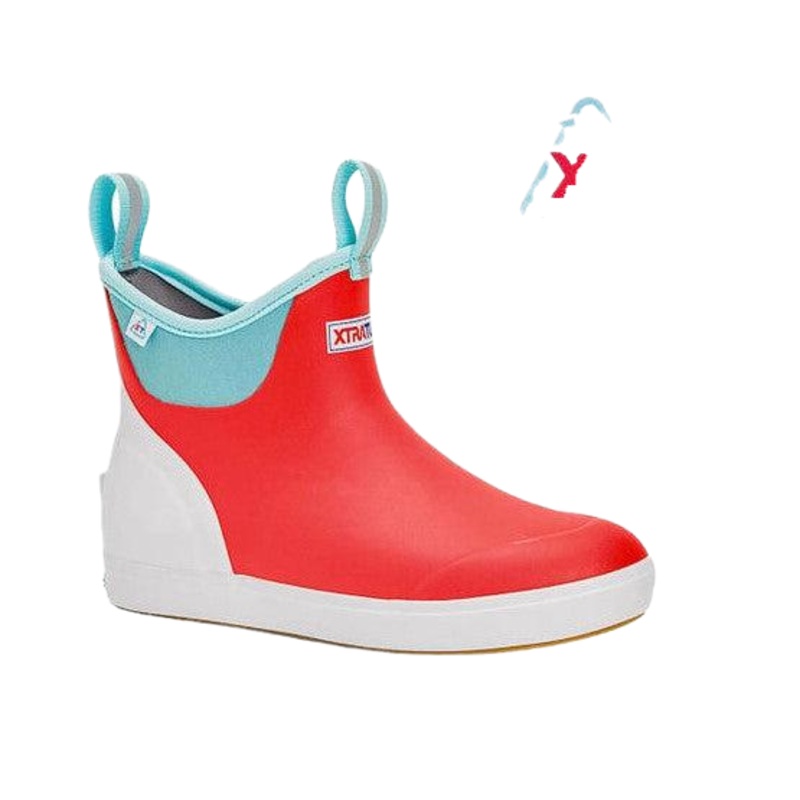 XtraTuff Women's Eco Ankle Deck Boot - Pink