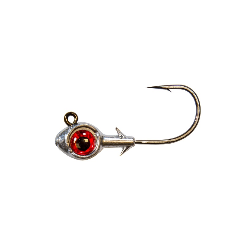 Z-Man Trout Eye Jigheads 1/4oz Pack of 3