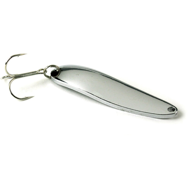 Sea Striker Nickel Plated Casting Spoon Carded