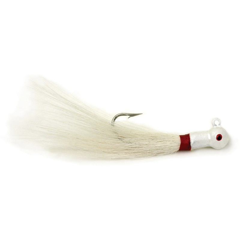 Sea Striker Popeye Bucktail 7/0 White